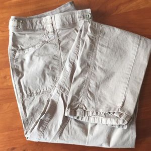 Chico’s Casual Cotton Summer Pants size 2 (12-14)